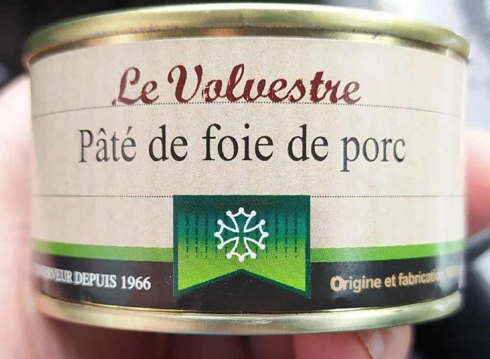 Pâte de foie de porc