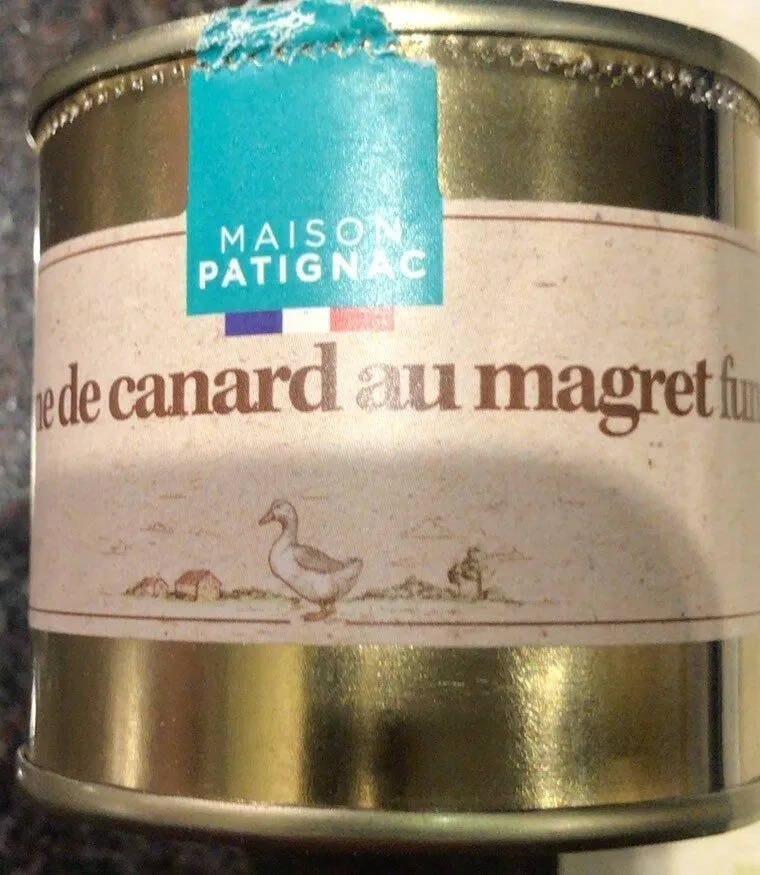 Terrine de canard au magret fumé
