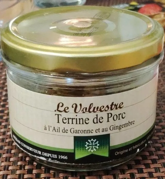 Terrine de porc à l'ail de Garonne et au gingembre