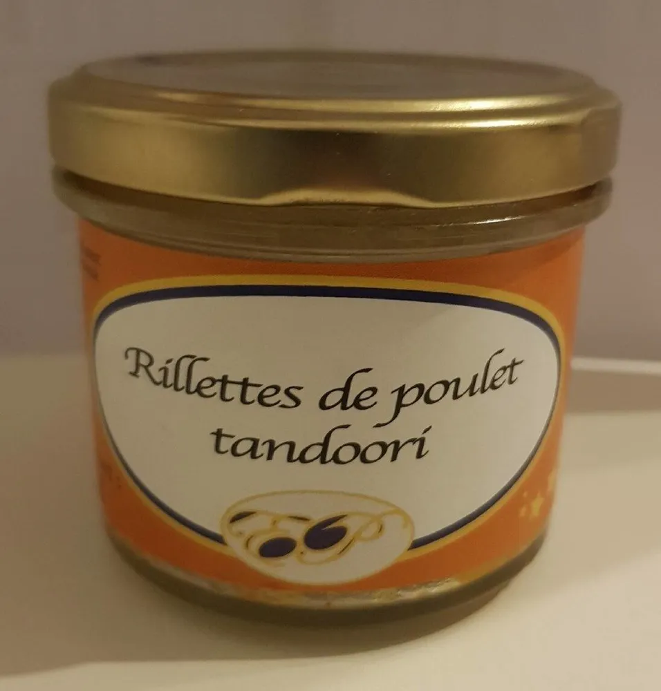Rillettes de poulet tandoori
