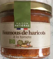 Houmous de haricots à la tomate bio