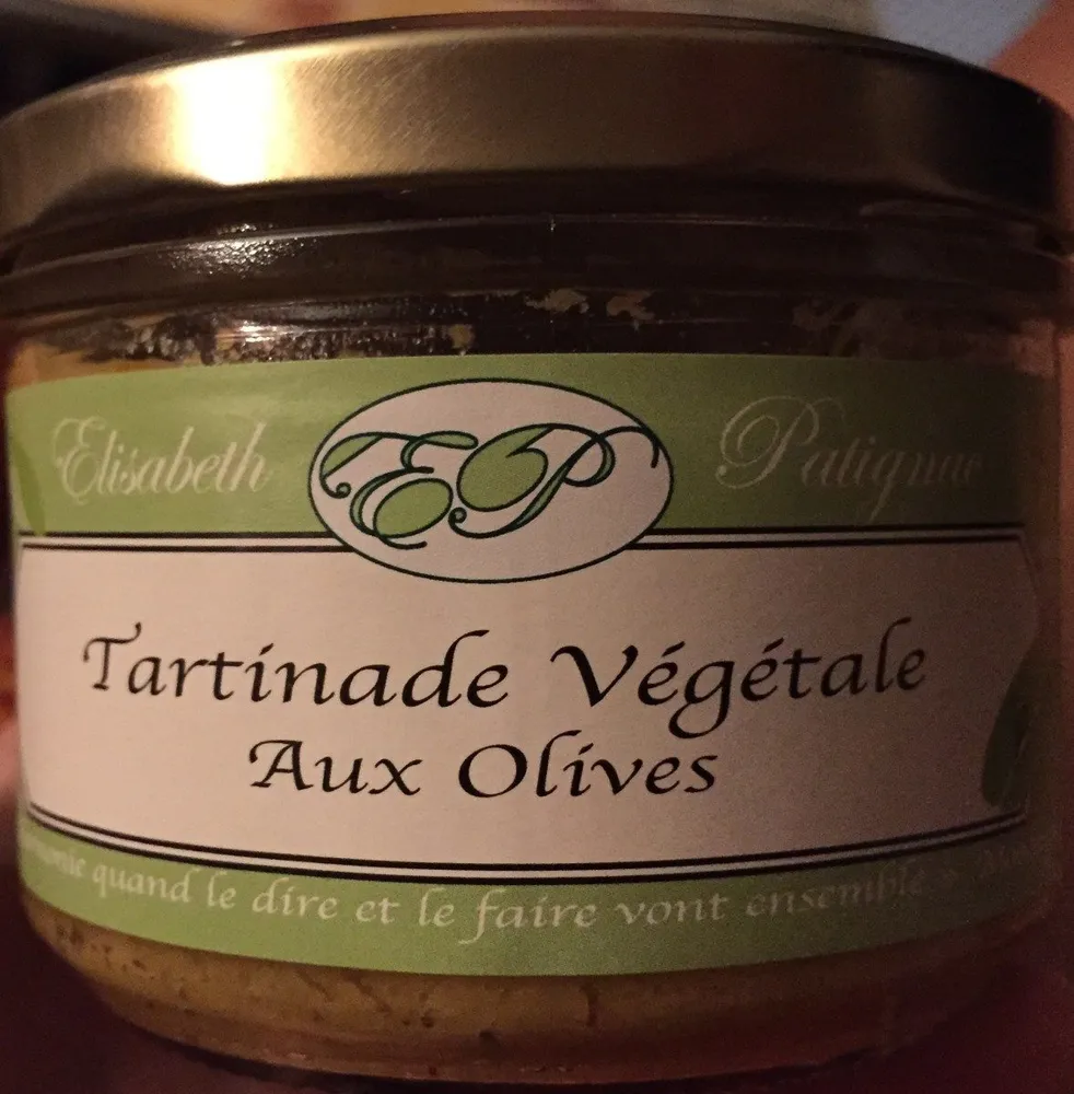 Tartinade vegetale aux olives