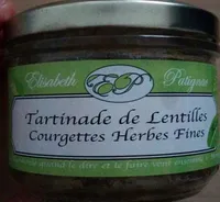 Tartinade De Lentilles Courgettes Herbes Fines Bio