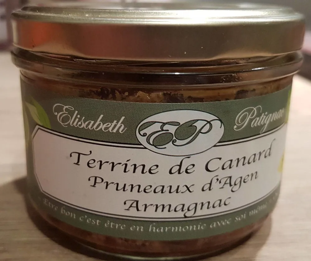 Terrine De Canard Pruneaux D Agen Armagnac Bio
