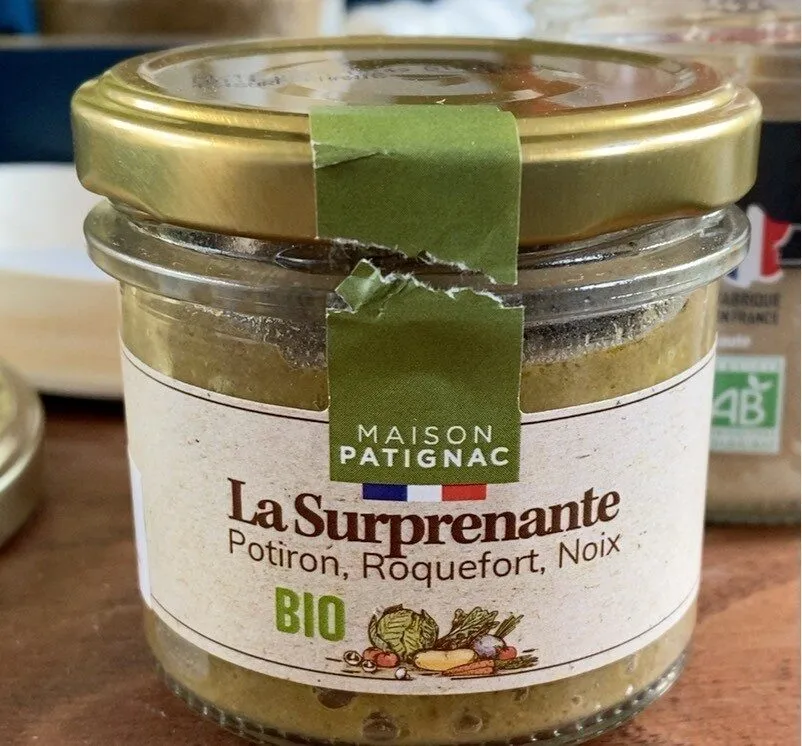 La surprenante potiron, roquefort, noix