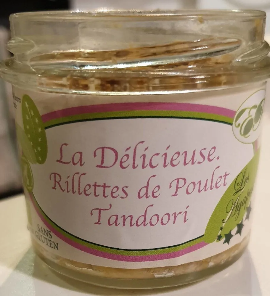 Rillettes de poulet tandoori
