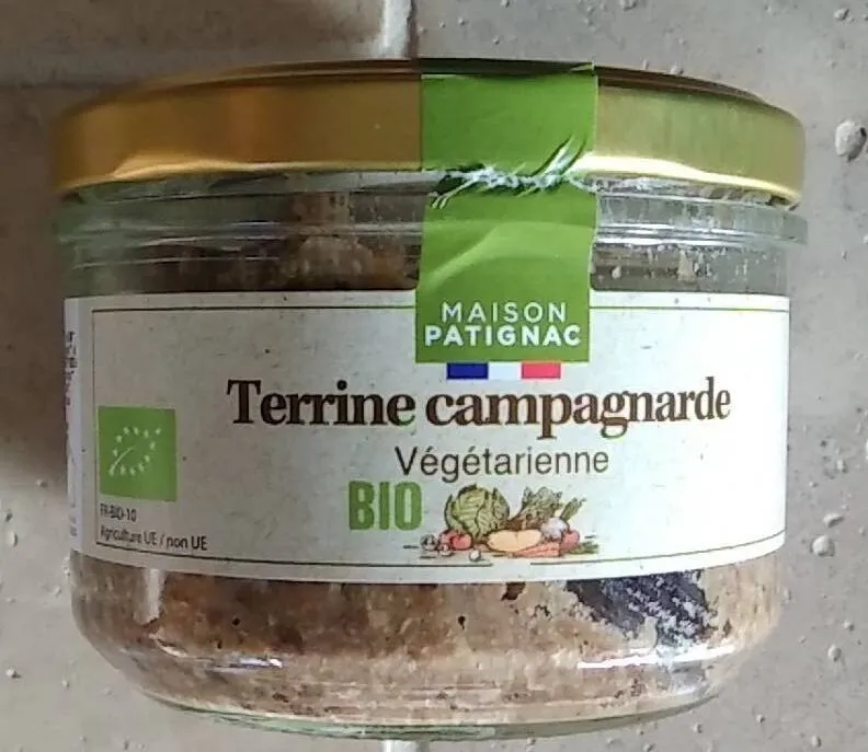 Terrine campagnarde végétarienne Bio