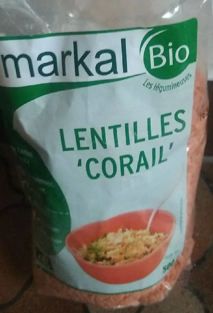 Lentille 'corail'