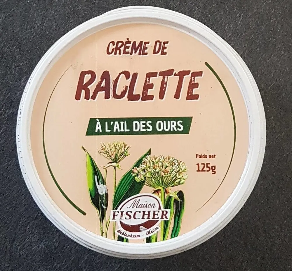 Crème de raclette à l'ail des Ours