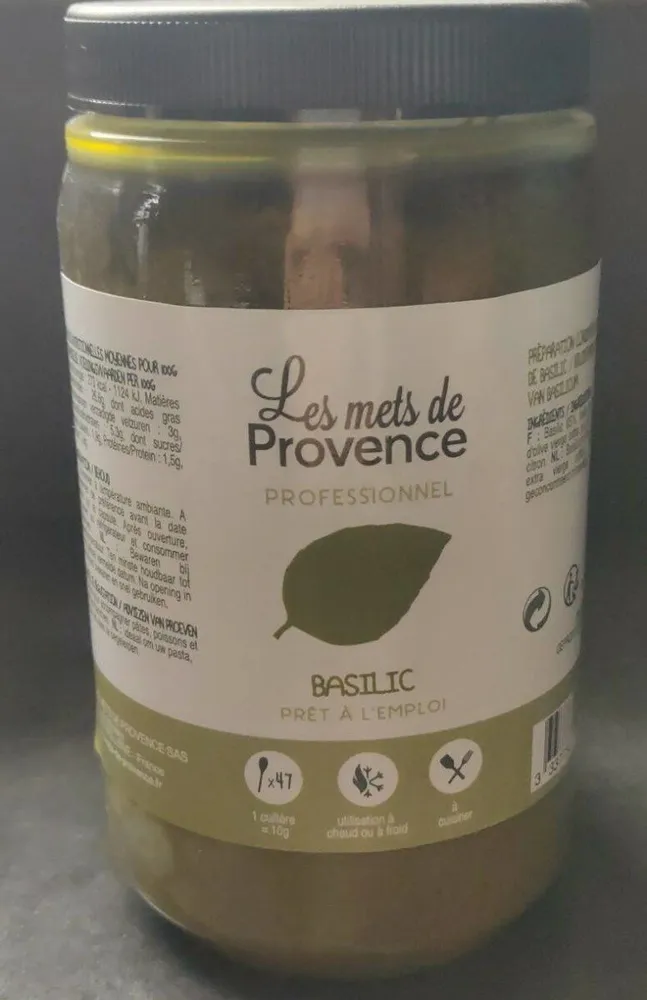 Basilic prêt à l'emploi