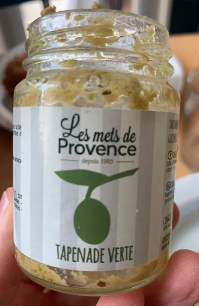 Mets de Provence tapenade d'olives vertes