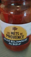 Sauce bolognaise au boeuf
