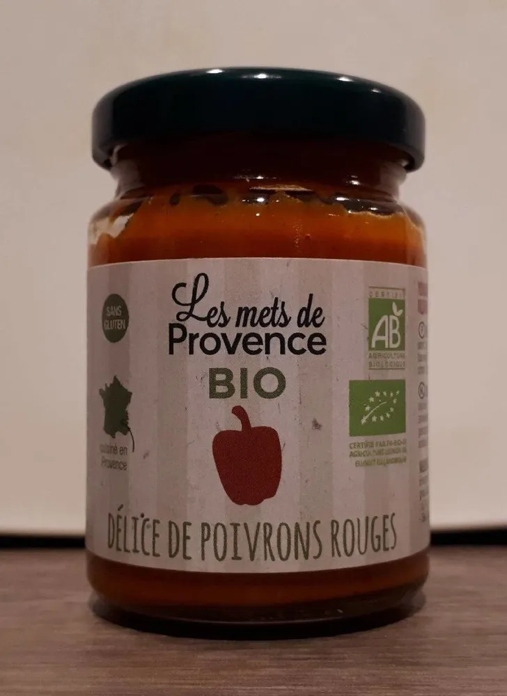 Délice de poivrons rouges Bio