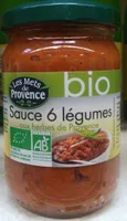 Sauce 6 légumes aux herbes de Provence bio