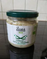 Cuisiné de tofu aux graines & légumes verts