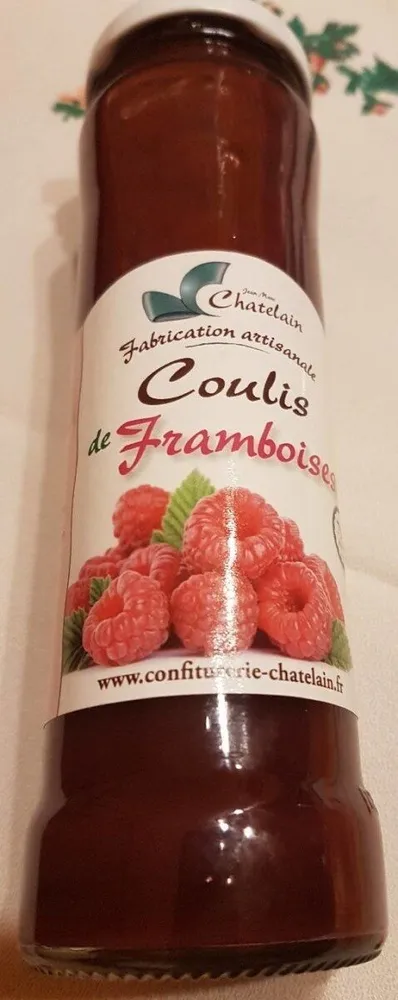 coulis de framboise