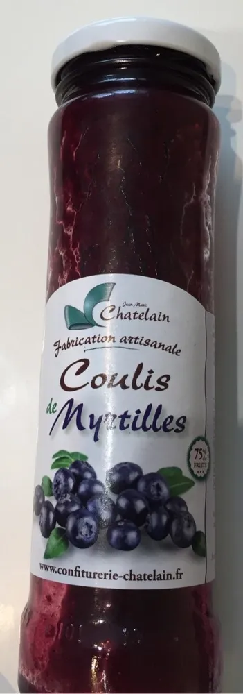 Coulis de myrtilles