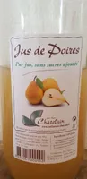 Jus de poires