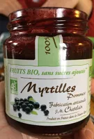 Confiture Myrtilles Pommes