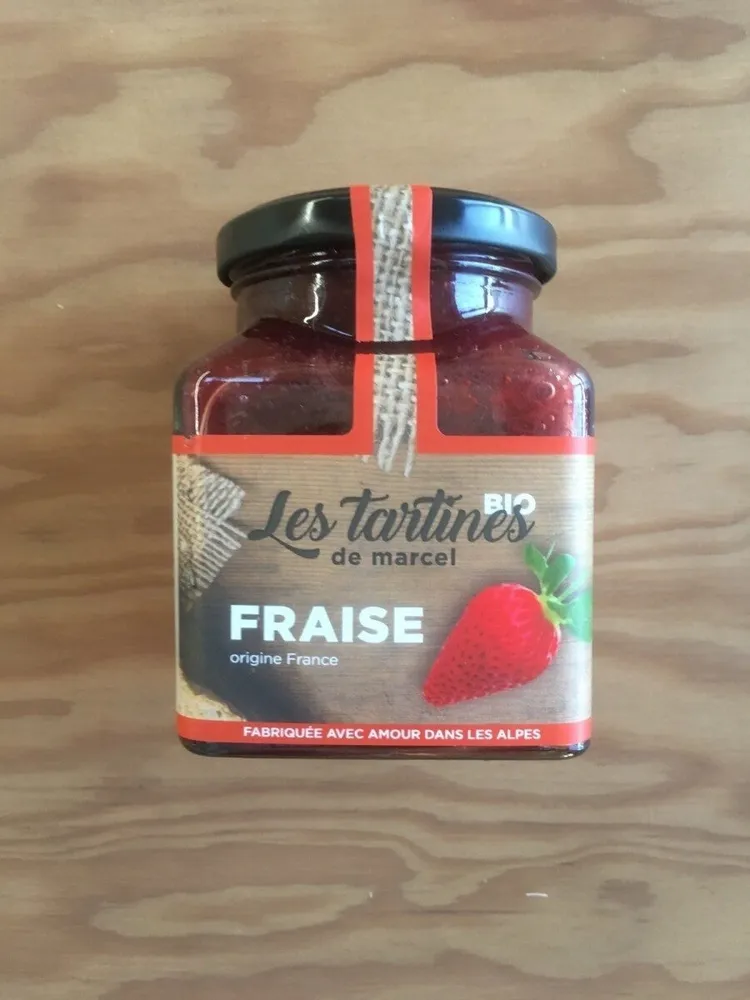 Les tartines de marcel - fraise