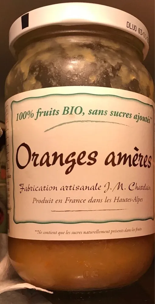 Confiture d' oranges amères