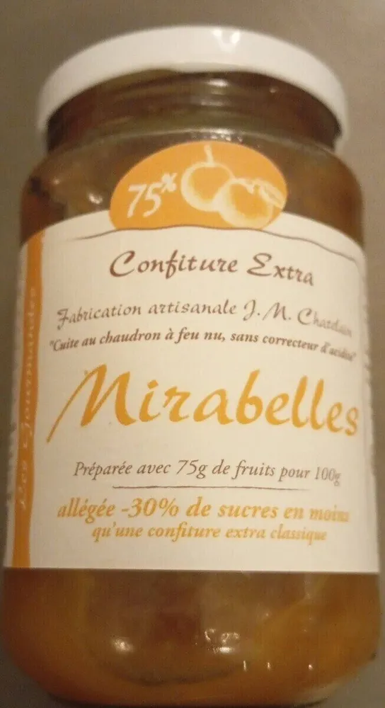 Confiture extra mirabelle