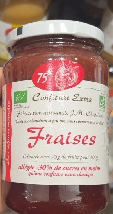 Confiture de fraise extra