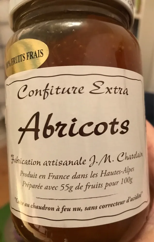Confiture extra d abricots