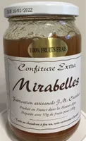 Confiture extra Mirabelles