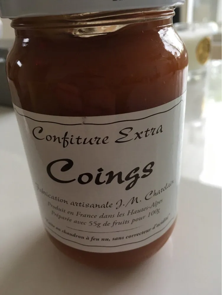 Confiture coings