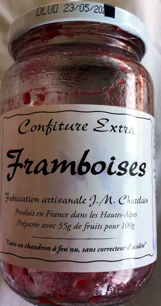 Confiture extra framboises