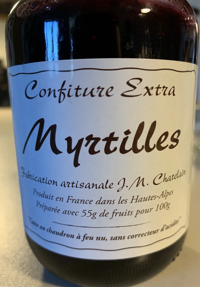 Confiture Extra Myrtilles