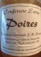 Confirure extra poires