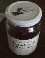 Gelée extra framboises groseille