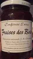 Confiture extra fraises des bois