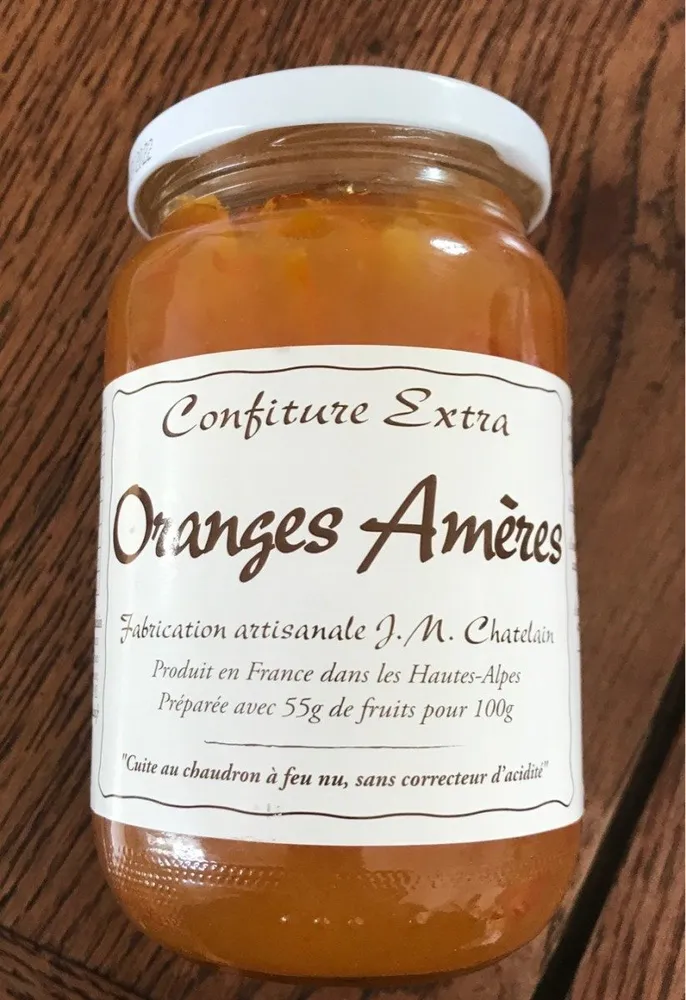 Confiture extra Oranges ameres