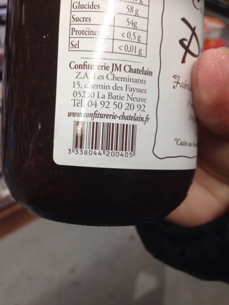 Confiture extra pruneaux