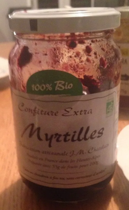 Confiture extra Myrtille