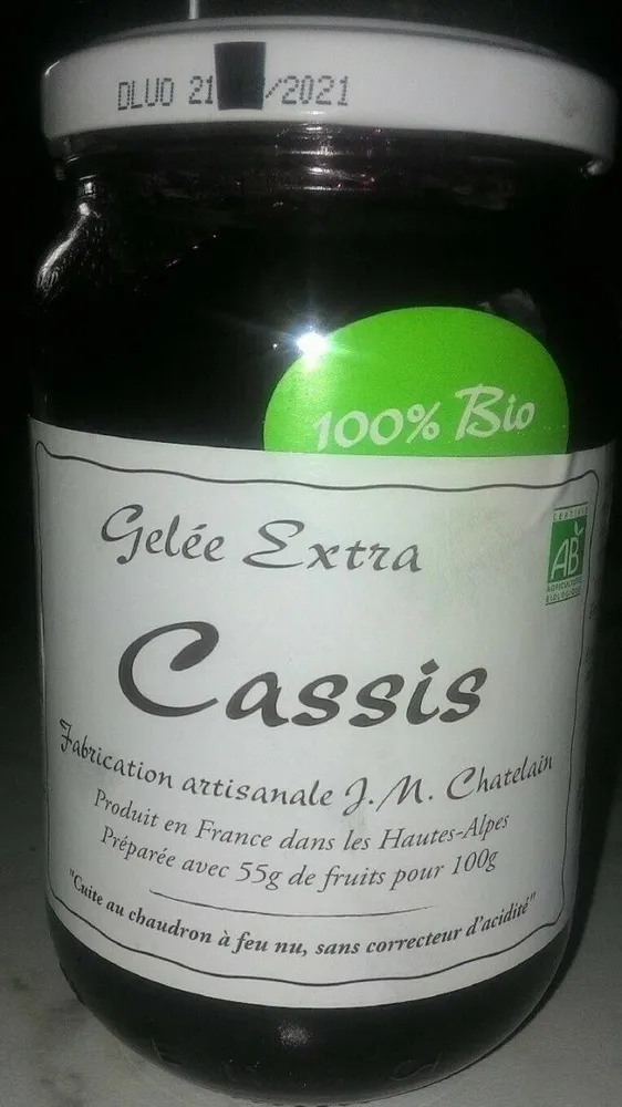 Gelée cassis extra