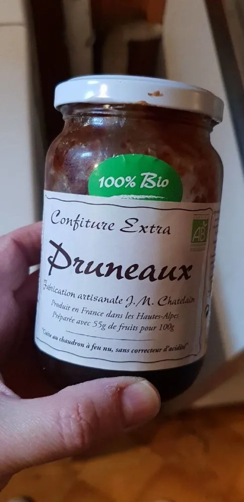 Confiture extra pruneaux