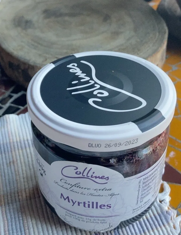 Confiture extra myrtilles