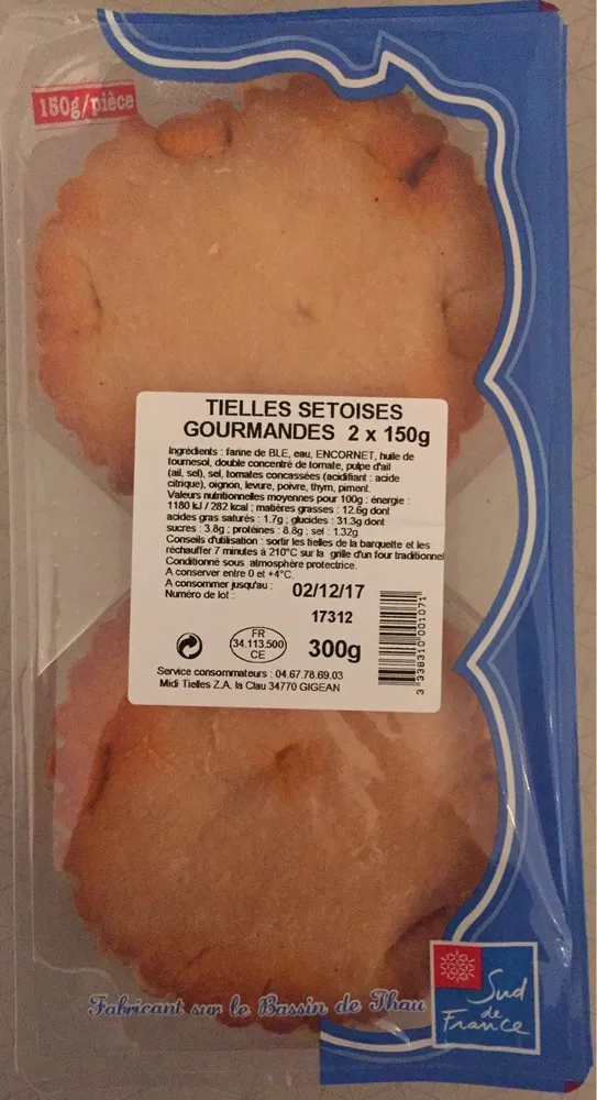 Tielles Sétoises Gourmandes