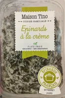 Épinards à la crème