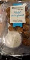 Falafels sauce yaourt
