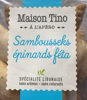 Sambousseks épinards féta