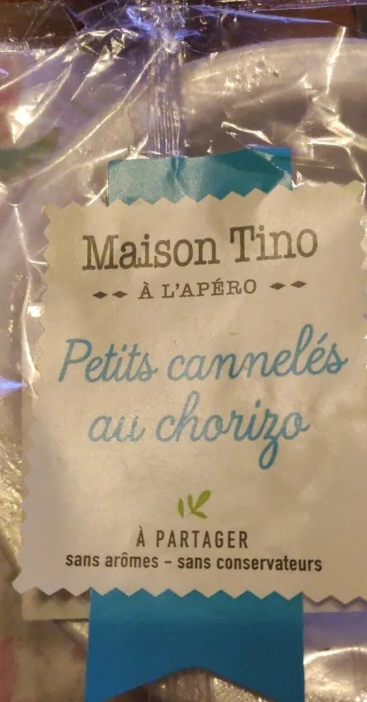 petits cannelés au chorizo