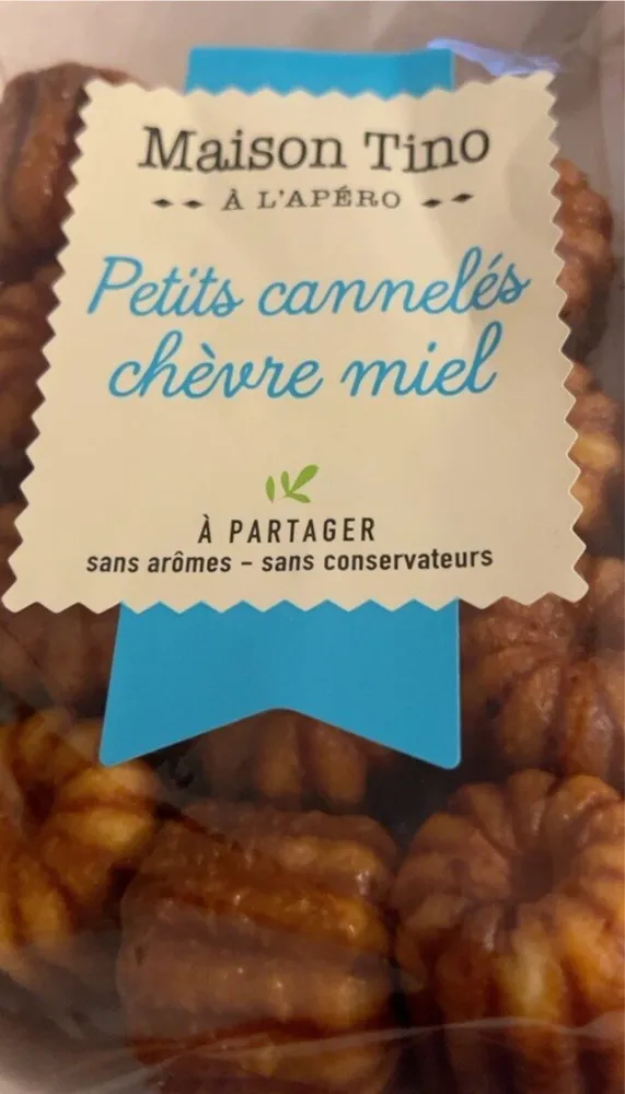 Petits cannelés chèvre miel