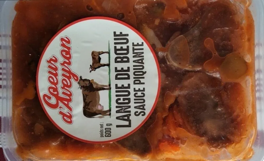Langue de boeuf sauce piquante