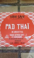Pad Thaïlande de crevettes