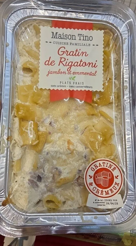 Gratin Rigatoni